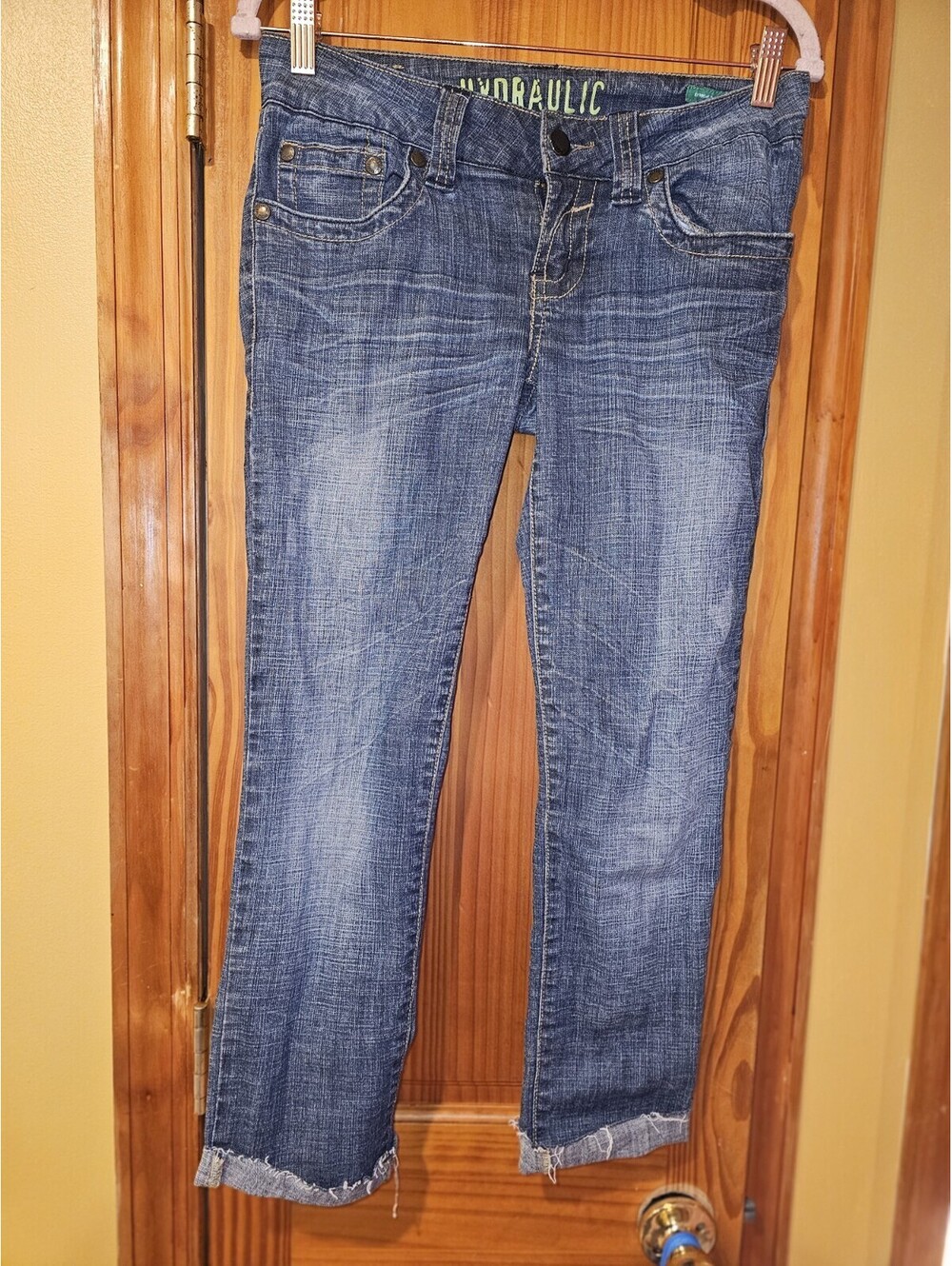 Hydraulic Womens Extreme Slim Nikki Jeans Sz 7/8
